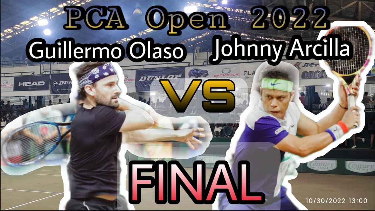 Guillermo Olaso vs Johnny Arcilla PCA Open 2022
