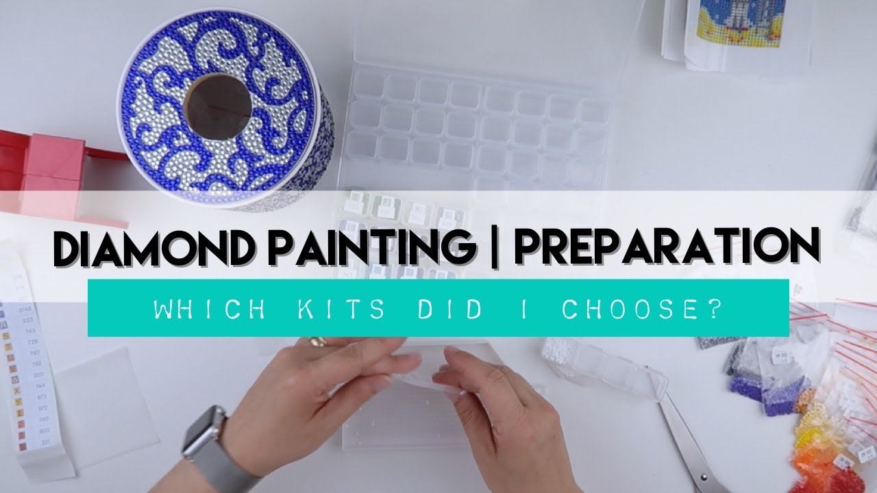 Diamond Painting Preparation | June Waffle