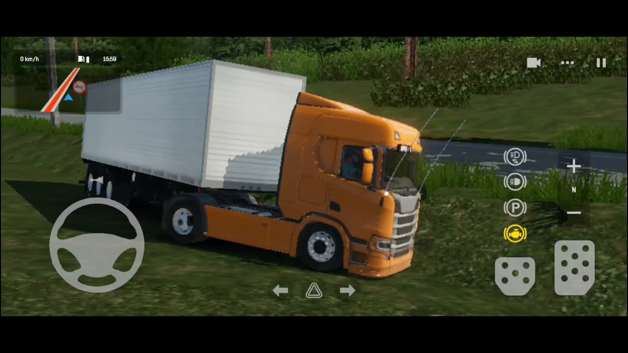 Jogando Global Truck parte 2