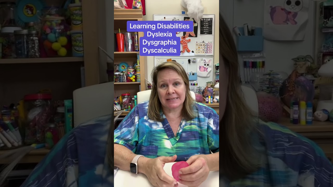 Learning Disabilities - Dysgraphia, Dyslexia, Dyscalculia #occupationaltherapy