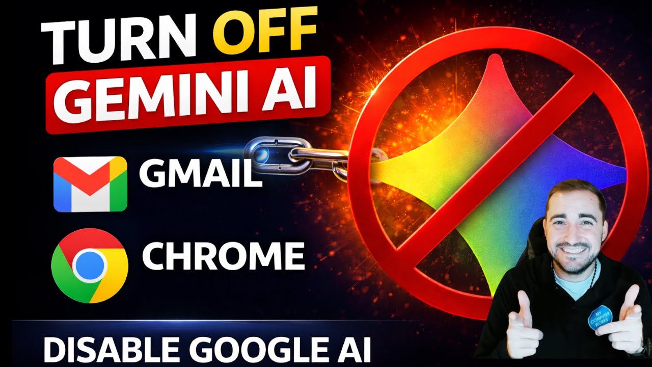 How to Turn Off Gemini AI in Gmail & Chrome!