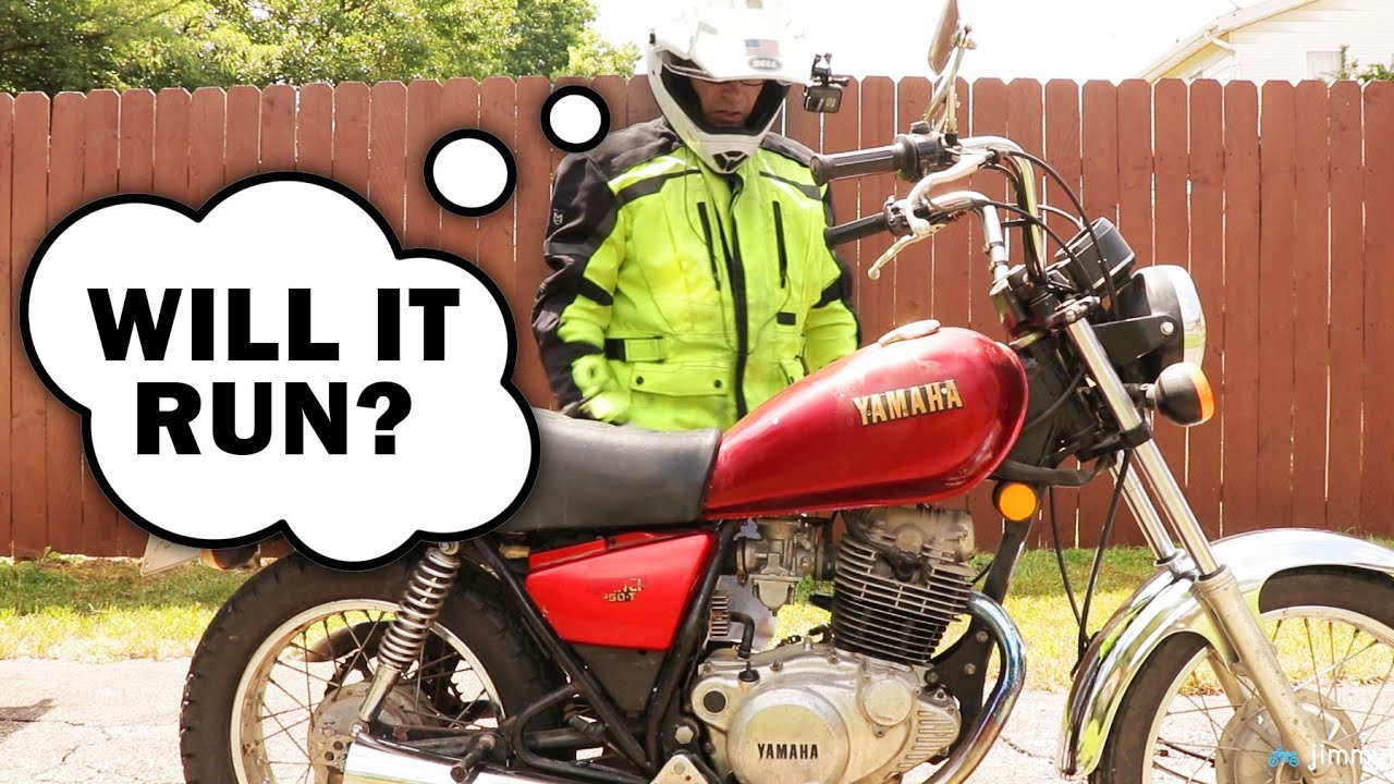 Will It Run? DIY Motorcycle Project - Yamaha SR250 , EP 2