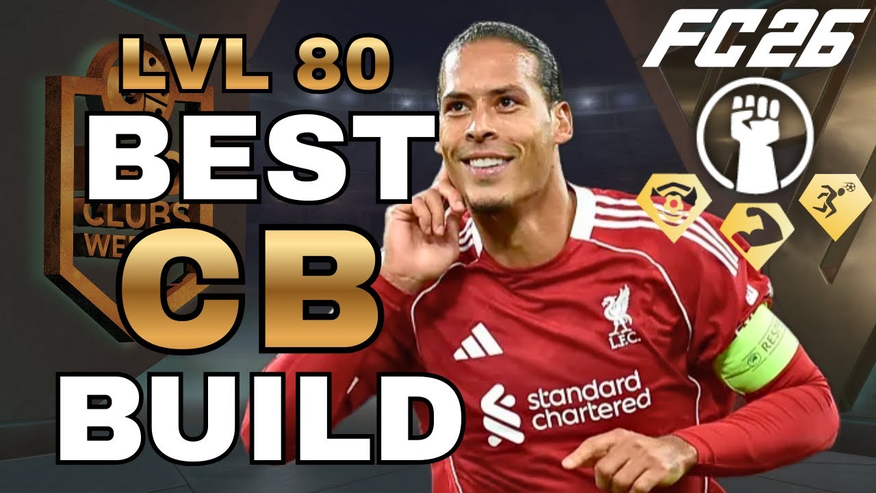 ЛУЧШИЙ ЦЕНТРАЛЬНЫЙ ЗАЩИТНИК *МАКСИМАЛЬНЫЙ УРОВЕНЬ 80* | EA SPORTS FC 26 CLUBS BALLER BUIL