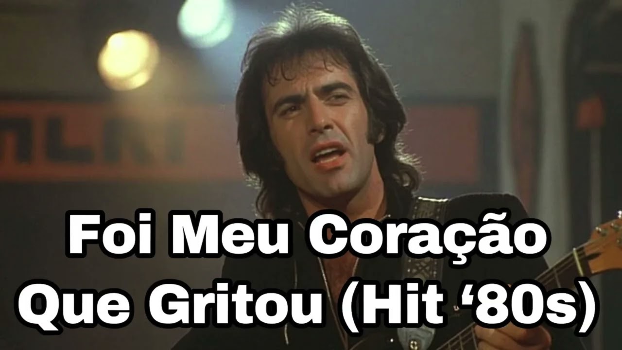 Foi Meu Coração Que Gritou – Balada Romântica Estilo Anos 80 💔 | Música de Amor e Saudade