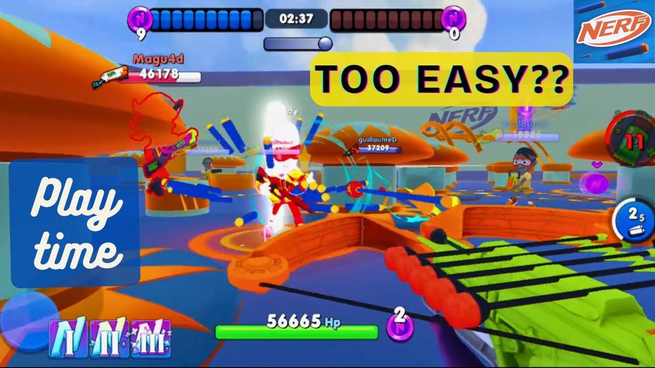Nerf Superblast: Pro Player Gameplay