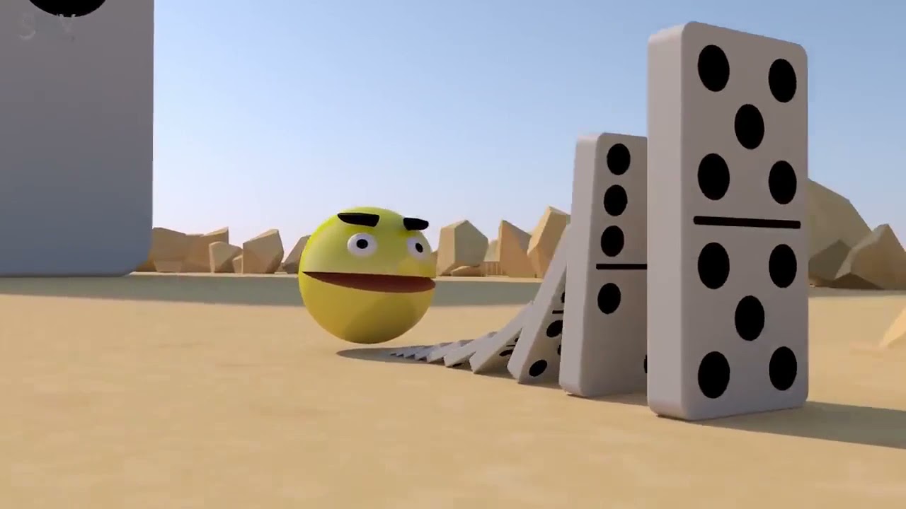 Best of Domino Pacman Chain Reaction   COMPILATION [REVERSE]