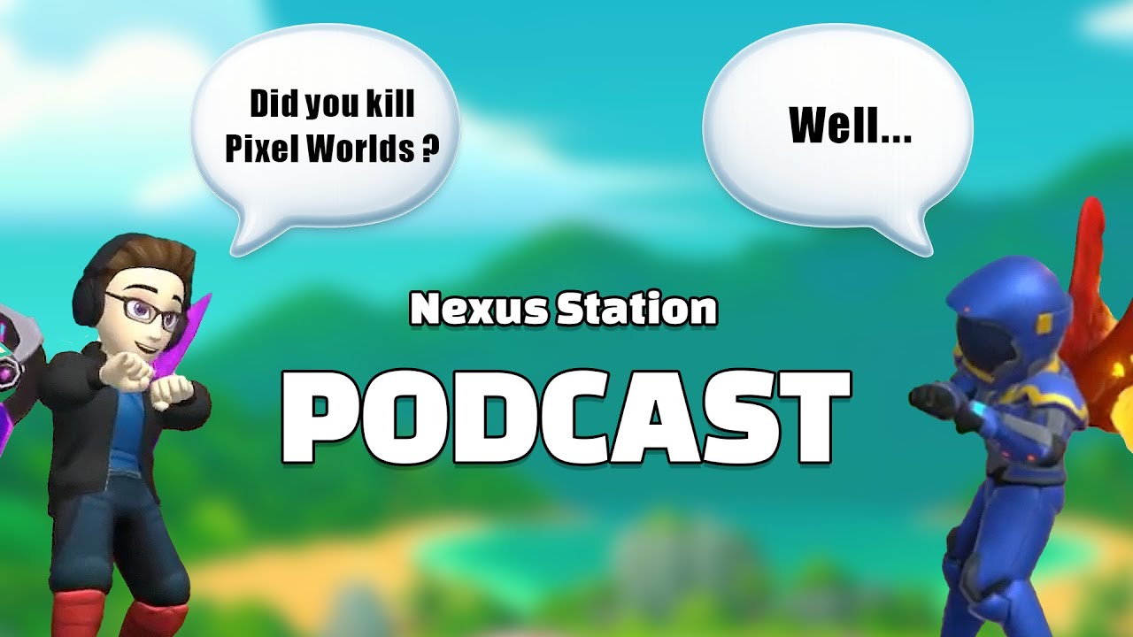 Commander K & Jake Catch up! The Truth About Pixel Worlds, Nexus Station & What's next 👇