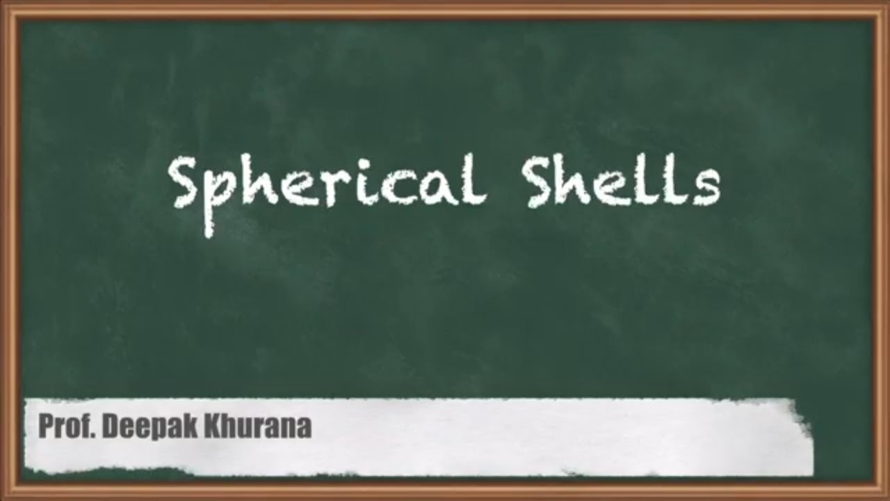 Understanding Spherical Shells: Key Concepts For GATE Strength Of Material
