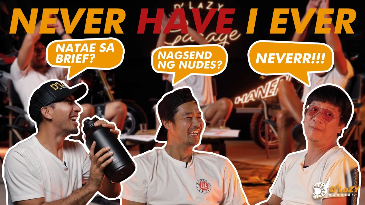 NEVER HAVE I EVER | Nagsend ng Nude!?! | LA Tenorio, Zanjoe Marudo & Yubs Azarcon | D LaZY Road Trip
