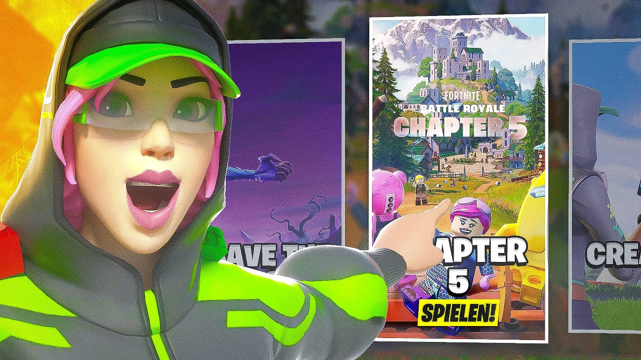 CHAPTER 5 ist ENDLICH DA in FORTNITE! 😍 - (Meine ERSTE Runde)
