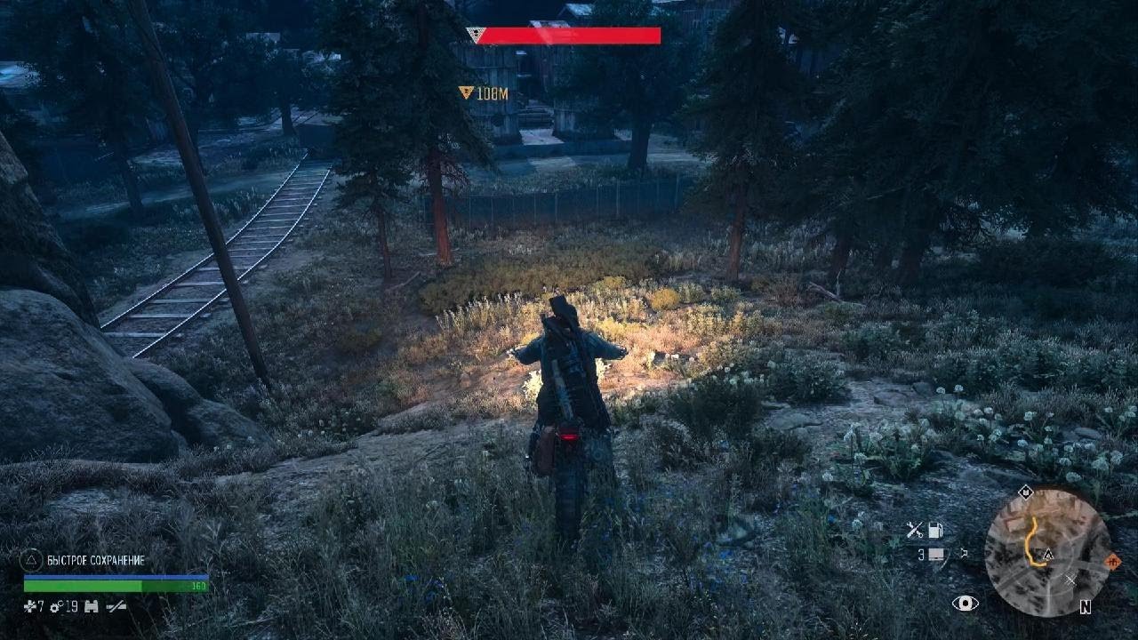 DAYS GONE легкое убийство орды у старой лесопилки