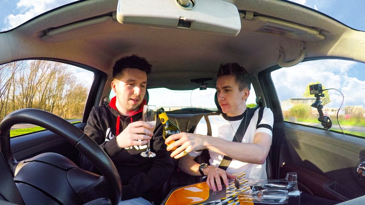 YOUTUBERS TEACH ME TO DRIVE ft SIMON