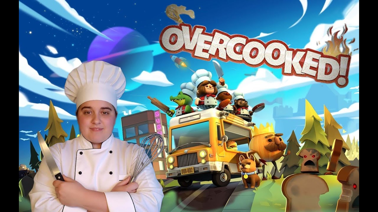 Porque fui inventar jogar com ela - Overcooked
