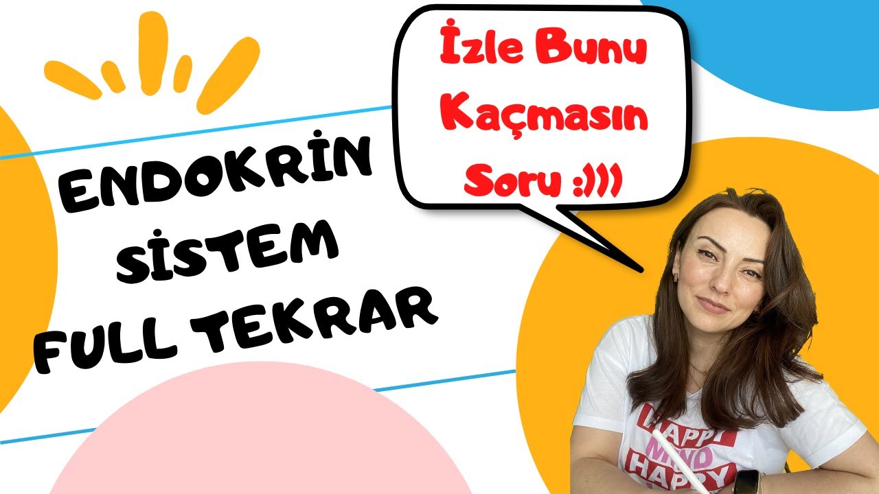 40 dk’ da AYT Endokrin Sistem Full Tekrar