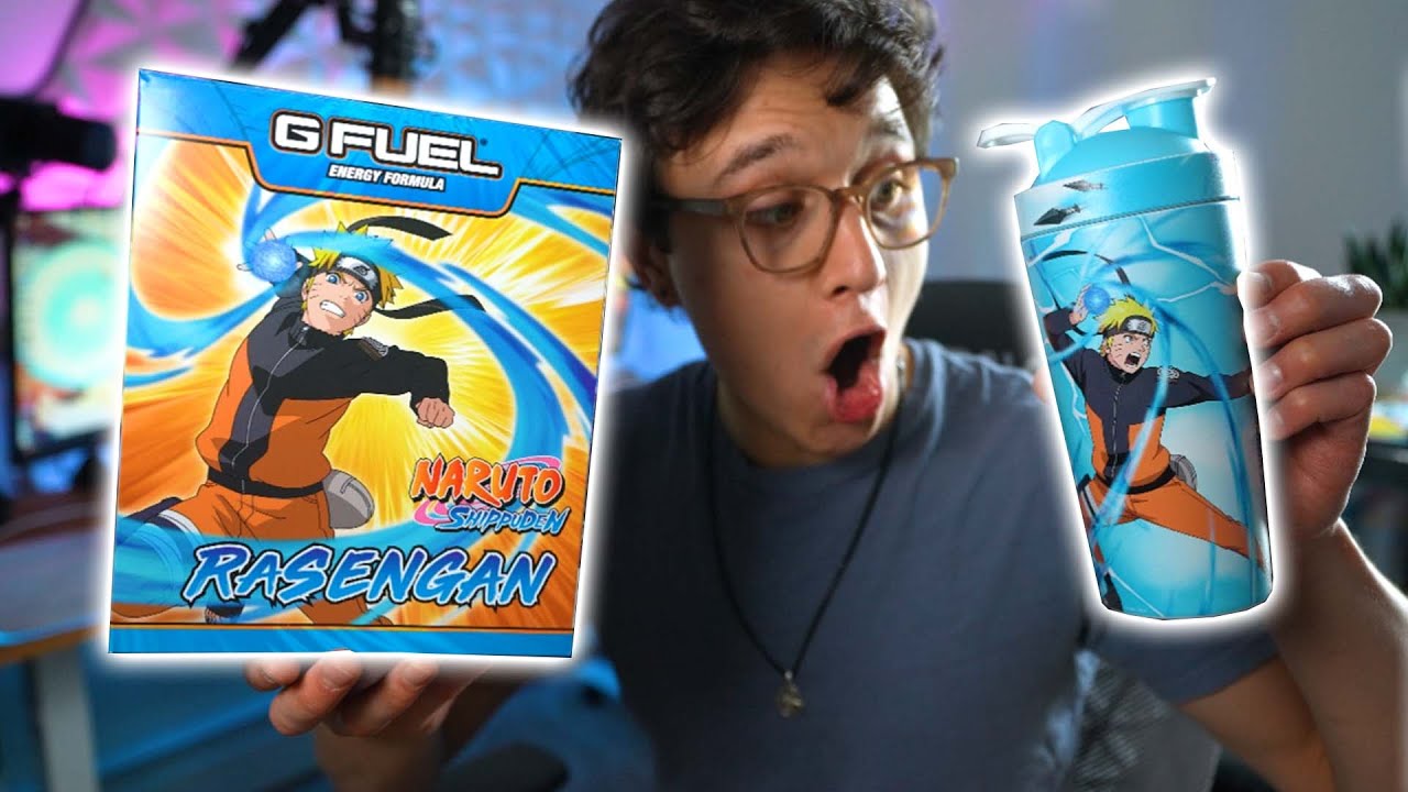 Лучший шейкер для GFuel? - Коллекционный набор GFuel Naruto Rasengan