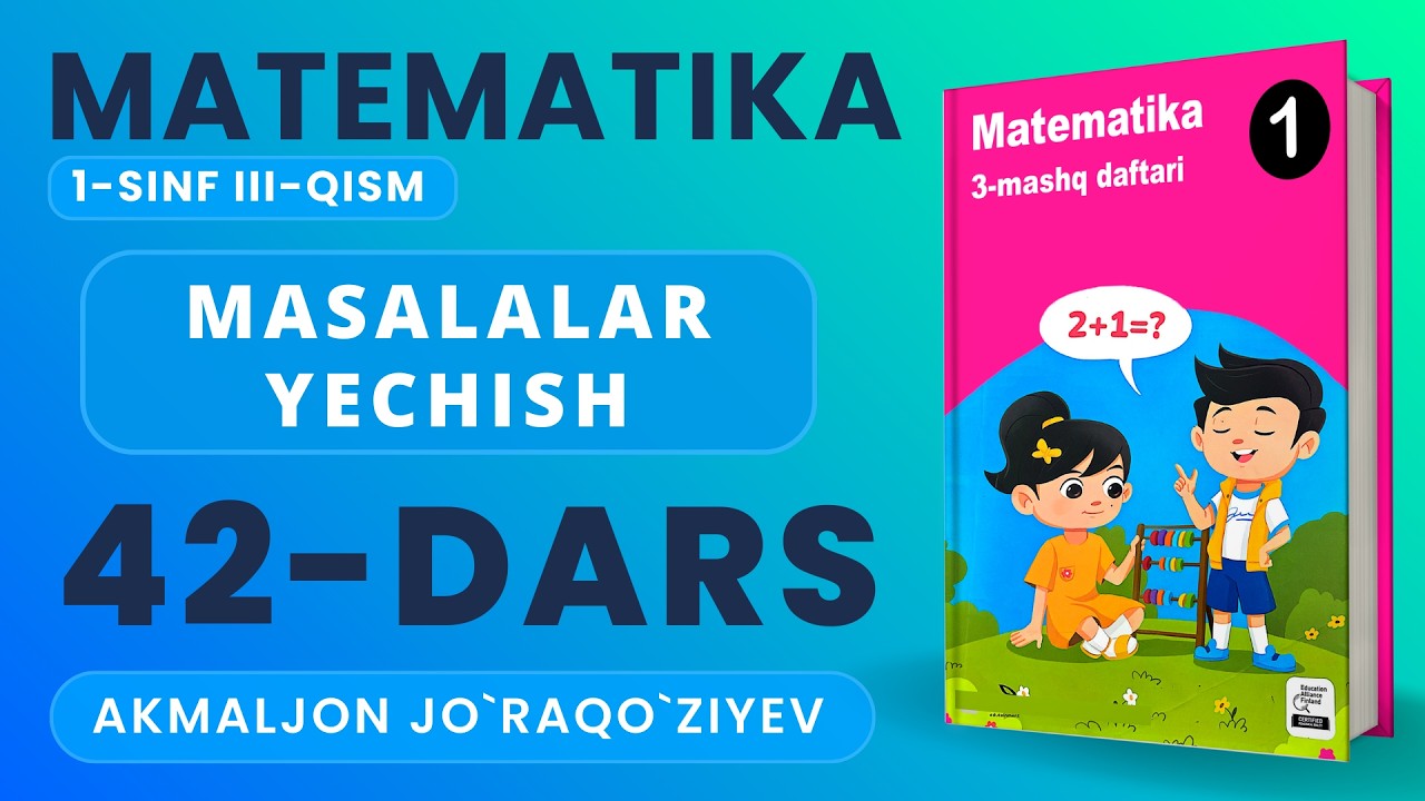 1-SINF MATEMATIKA 42-DARS
