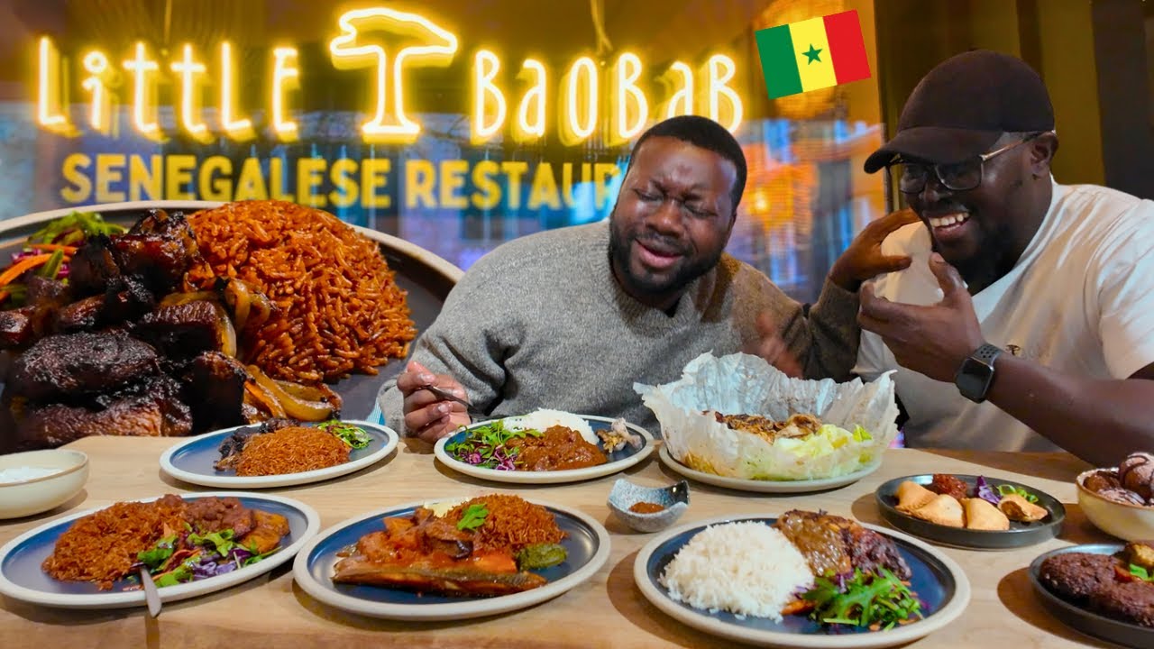 BEST JOLLOF RICE in London! SENEGALESE FOOD REVIEW at Little Baobab