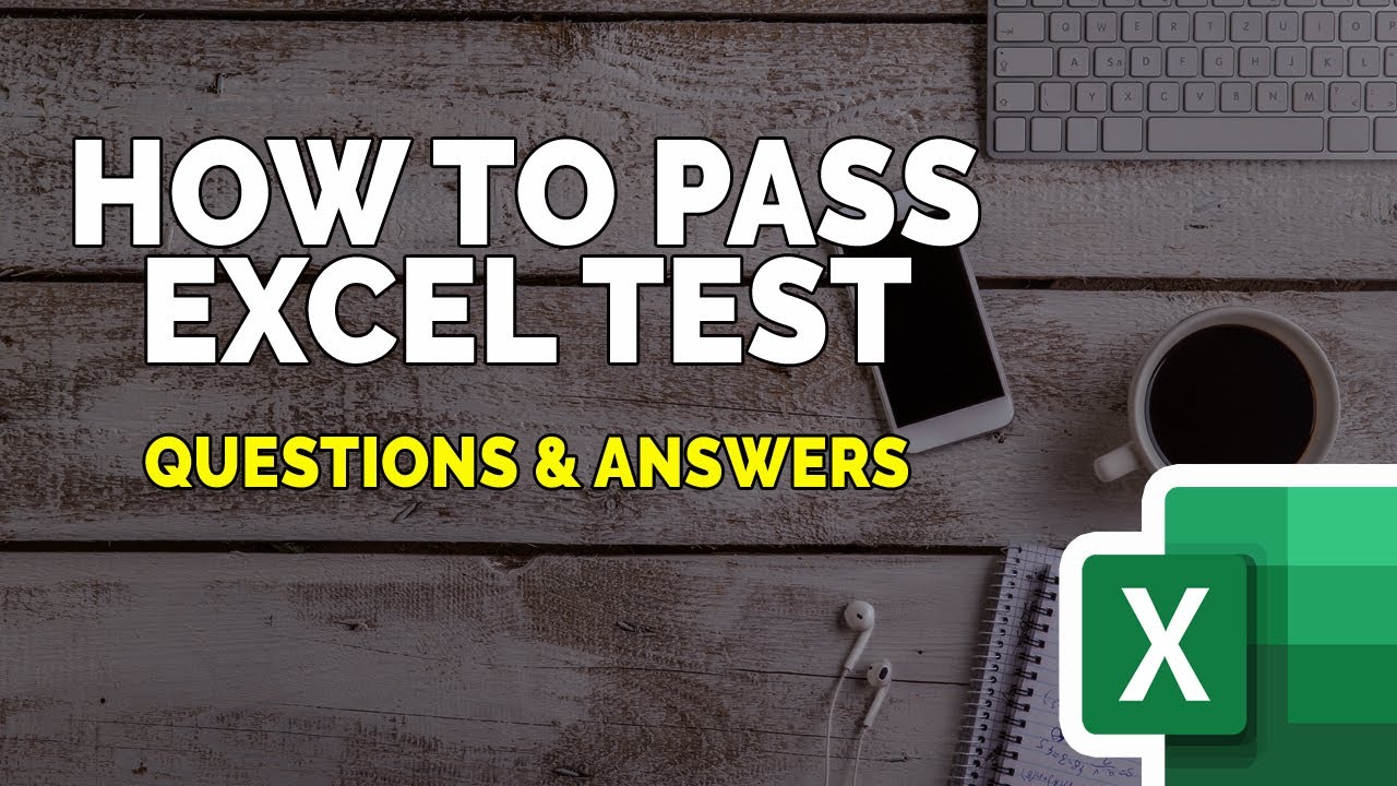 How to Pass EXCEL TEST FOR EMPLOYMENT | FREE MICROSOFT EXCEL QUESTIONS & ANSWERS
