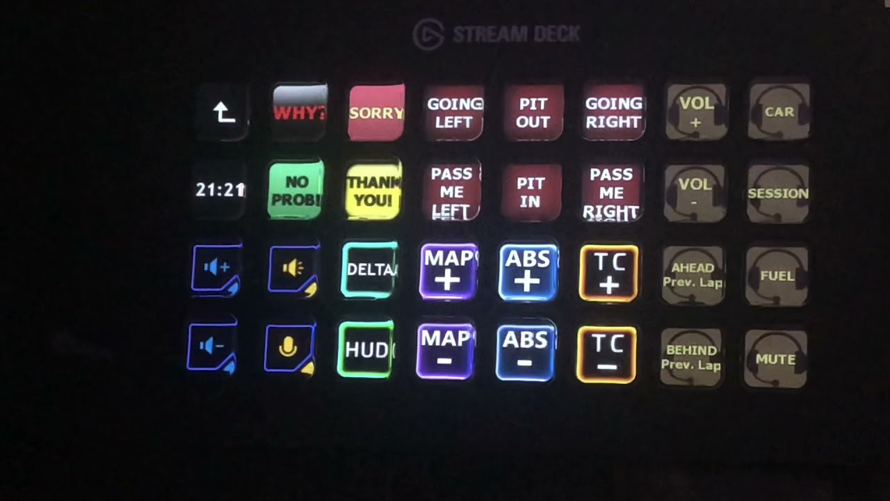 The Chameleon of Button Boxes: Stream Deck XL for simracing, flight/space sims and more