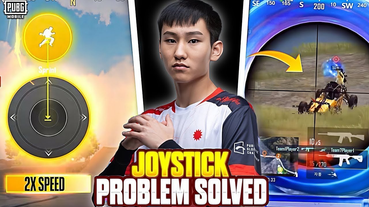 APG:DOK🤯 BGMI Joystick Problem Solved 🎯Perfect Joystick Size Bgmi Update4.2😱Bgmi best sensitivity🚨