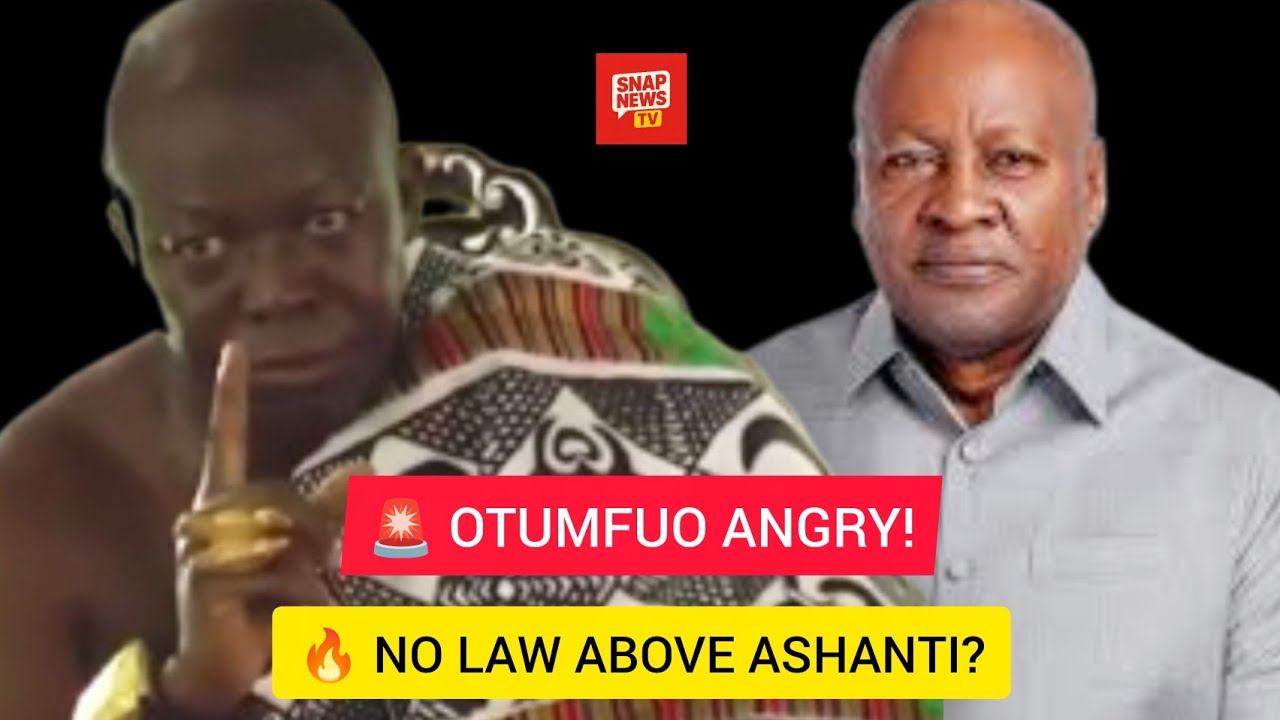 Otumfuo Angry! 🚨 &ldquo;No Law in Ghana Can Change Ashanti Customs&rdquo; &mdash; Manhyia Draws Red Line 👑