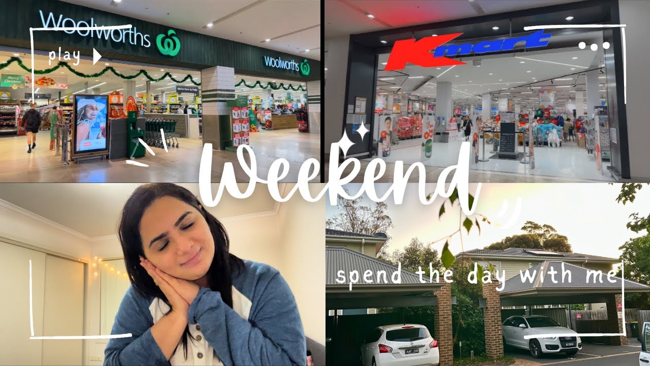 A Day in my life | Weekend in australia | Shopping , Chilling , Rest , Cooking |Indian food in 🇦🇺