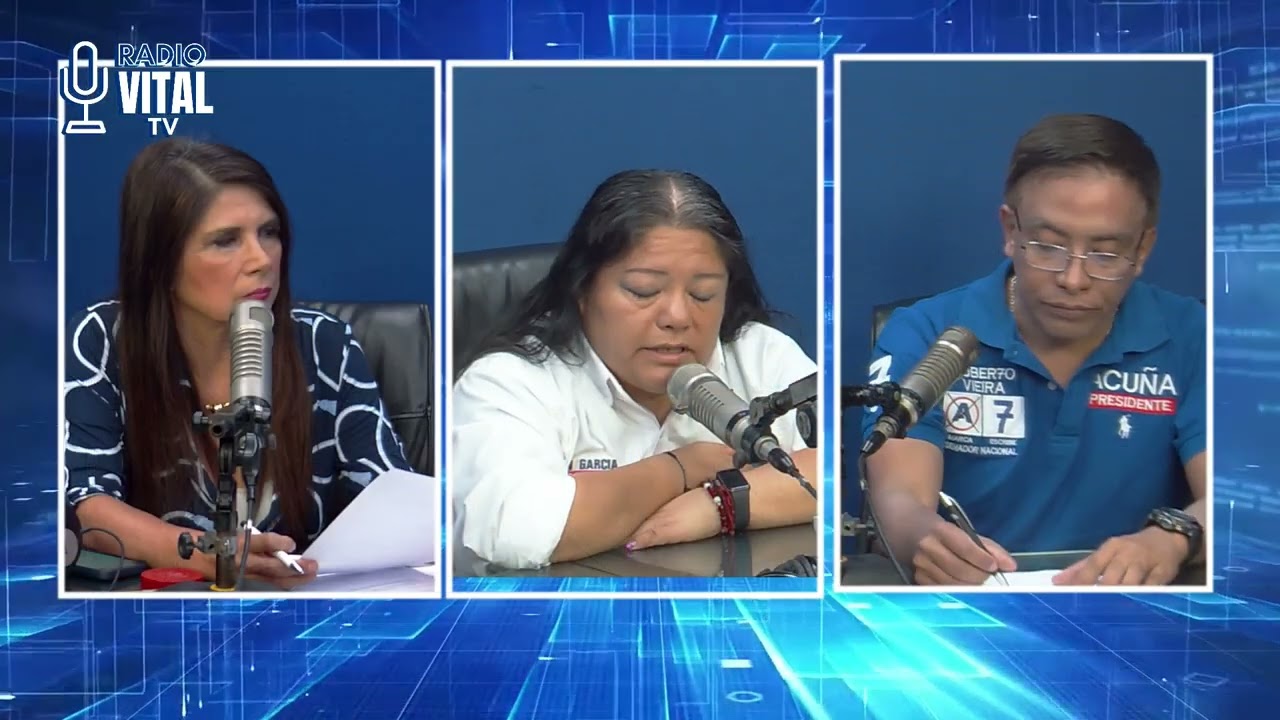 Invitados:-Karin García - Cand.  al Senado por Avanza País - Roberto Vieira -Cand. al Senado por APP