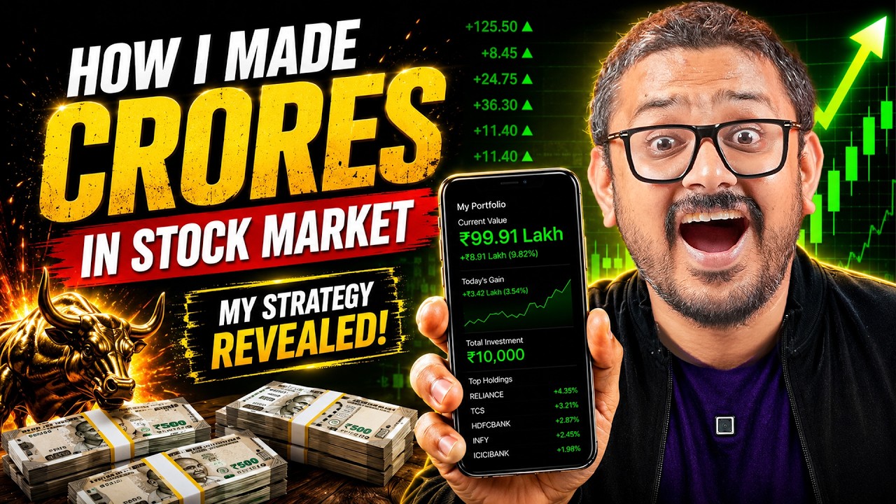 How I Made Crores in the Stock Market 📈 Kannada Vlog