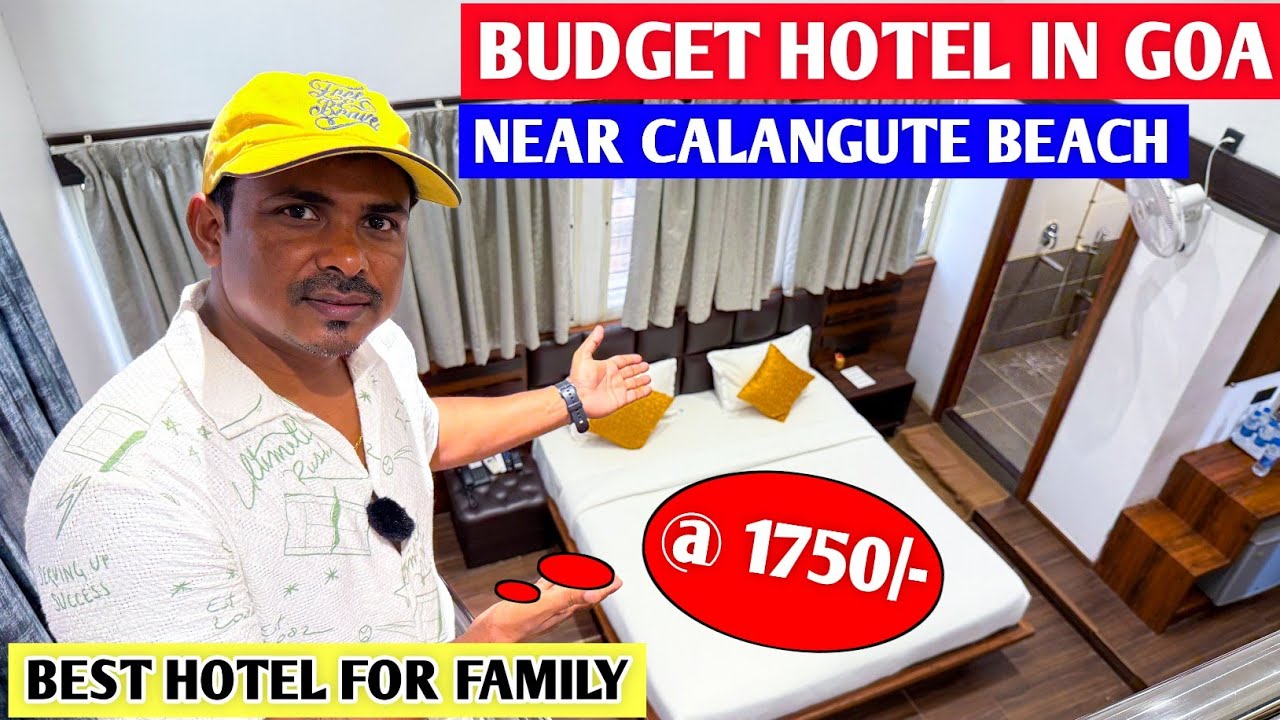 Best Budget Hotel Near Calangute Beach Goa For Families | Hotel in Calangute Beach Goa | Goa Hotels