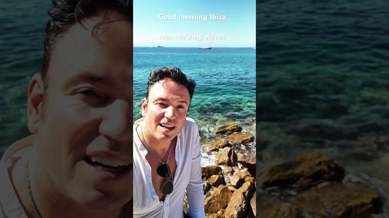 #mesmerising #waves of #ibiza #philipp_james #thesingingpilot #ontour Philipp James