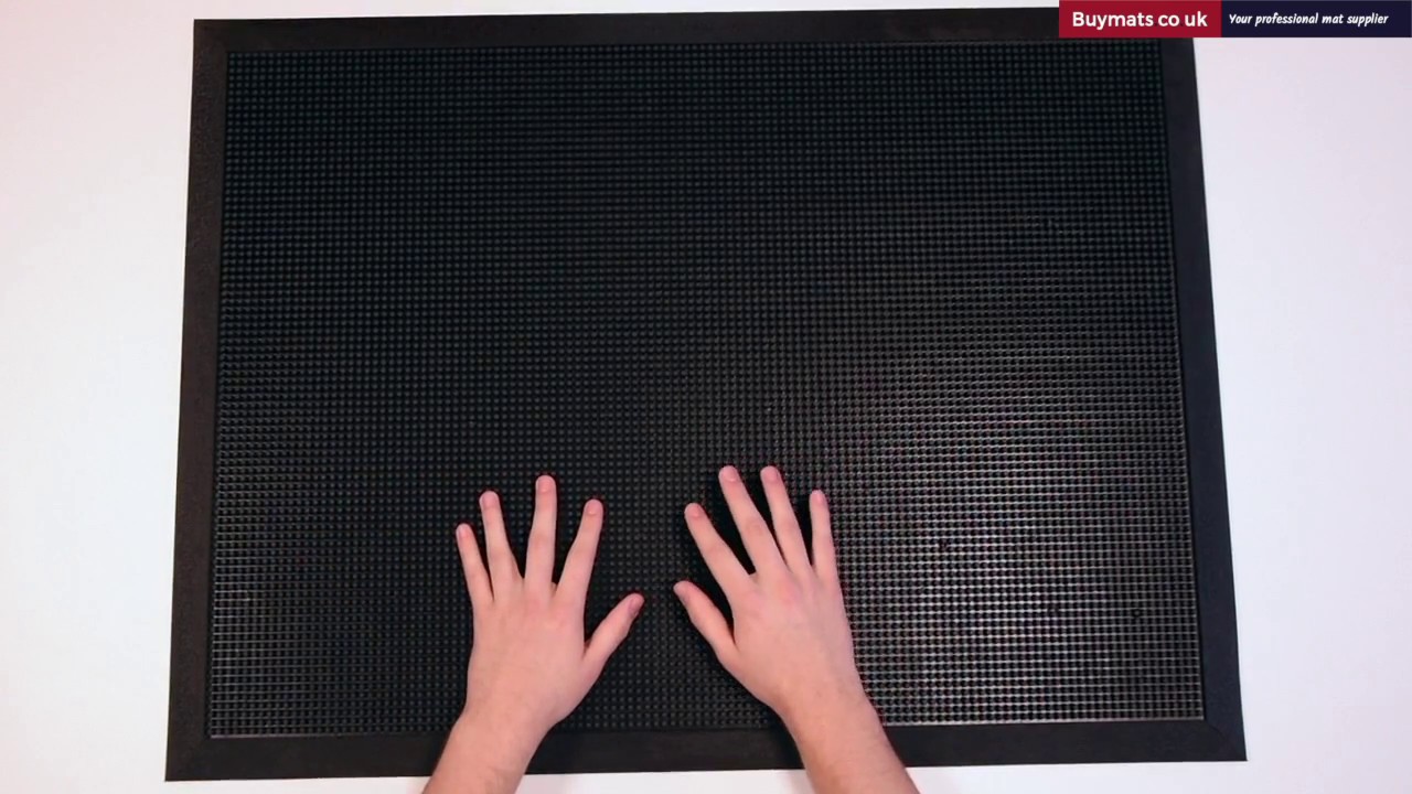 Rubber Brush™ - Entrance scraper mat