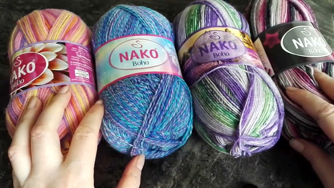 Распаковка пряжи из магазина Nako // Турецкая пряжа Нако