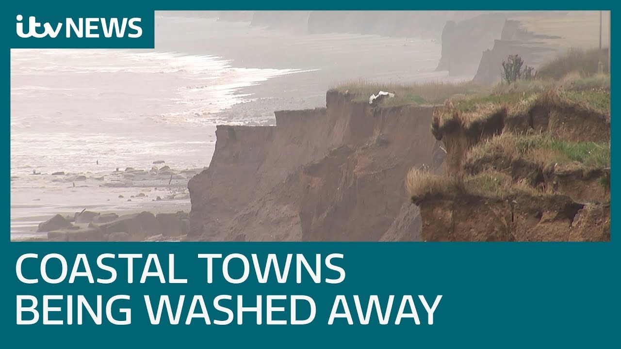 The community being washed away by coastal erosion | ITV News