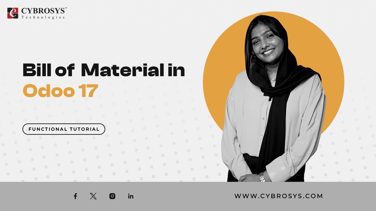 Как управлять спецификацией материалов в производственном приложении Odoo 17 | Функциональные рук...