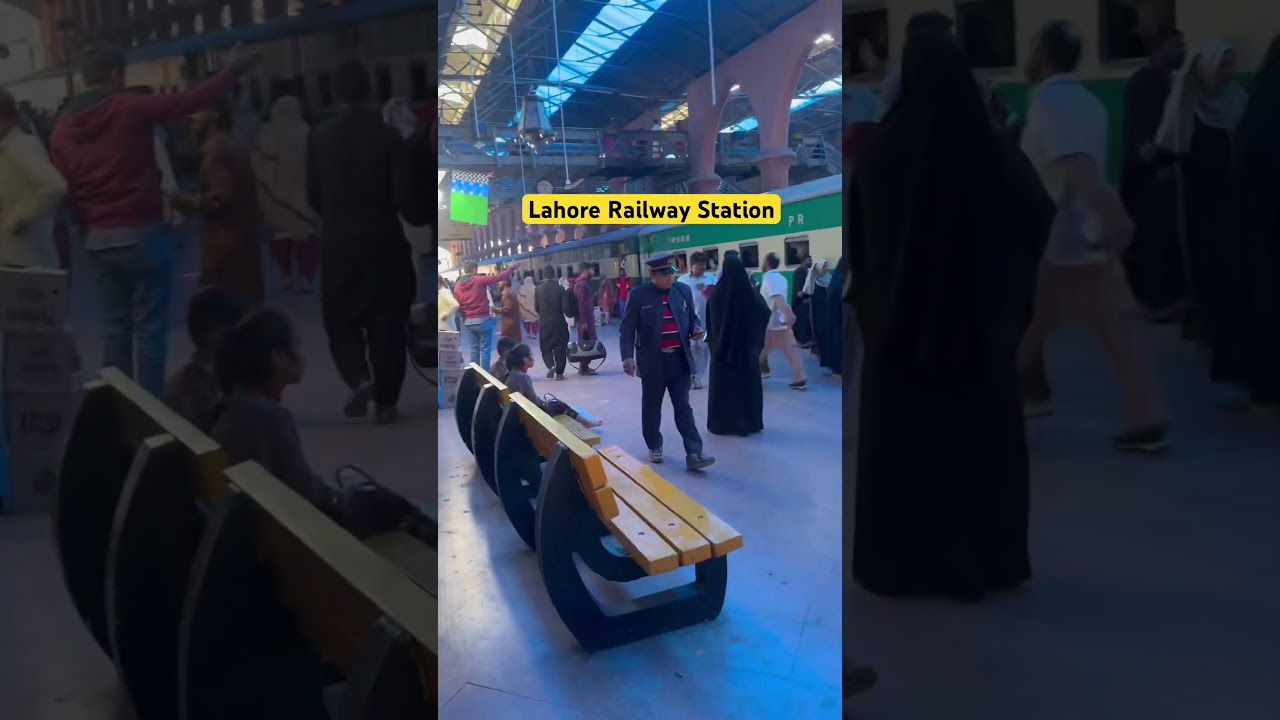Lahore Railway Station 🚉🇵🇰 - Pakistan