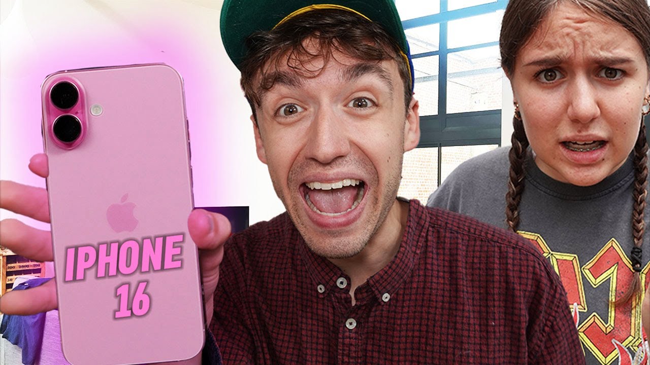 J'OFFRE L'IPHONE 16 A LILY ! LE TÉLÉPHONE EST HANTÉ ! - PINK LILY