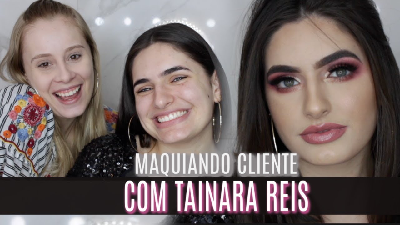 Maquiando Cliente ESFUMADO DIFUSO com Tainara Reis | Amanda Pastore