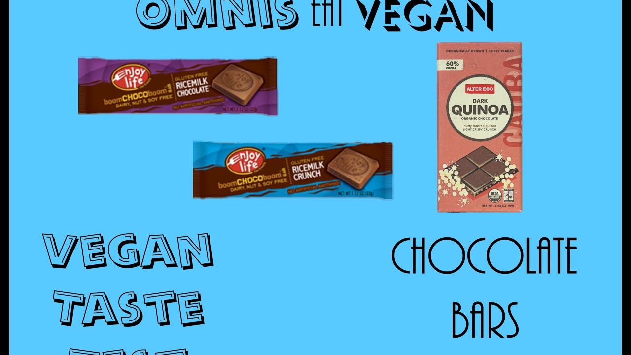 Vegan Taste Test - Chocolate Bars
