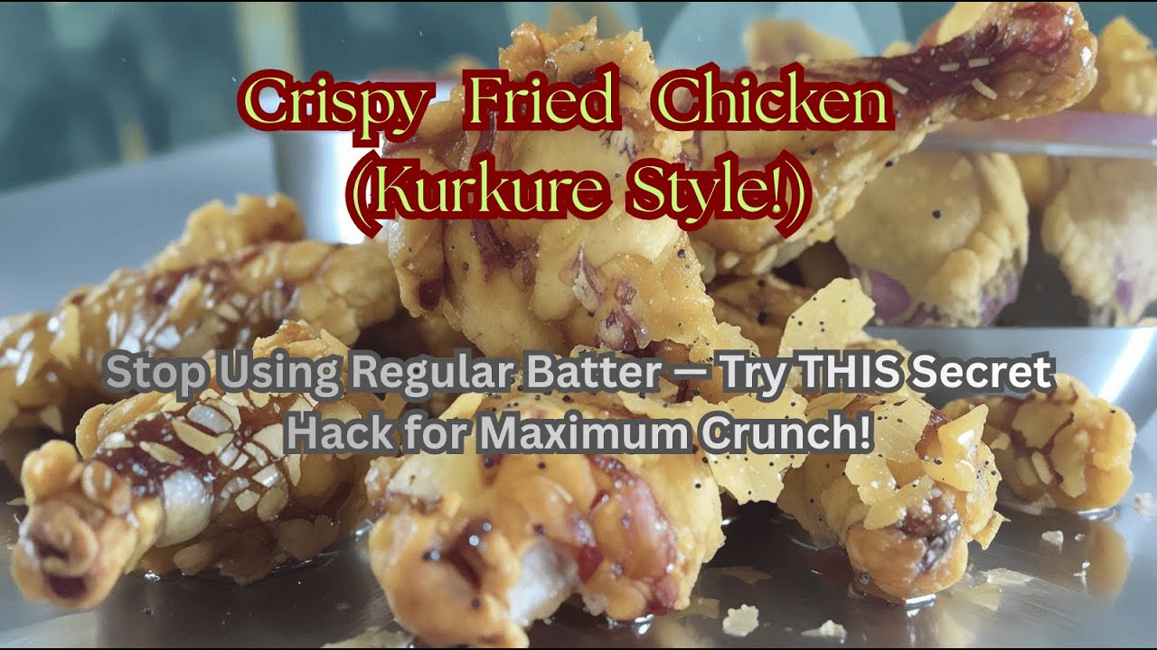 I Made THE CRISPIEST Kurkure Chicken Ever — You Won’t Believe How Crunchy It Is! | Khursani Kitchen
