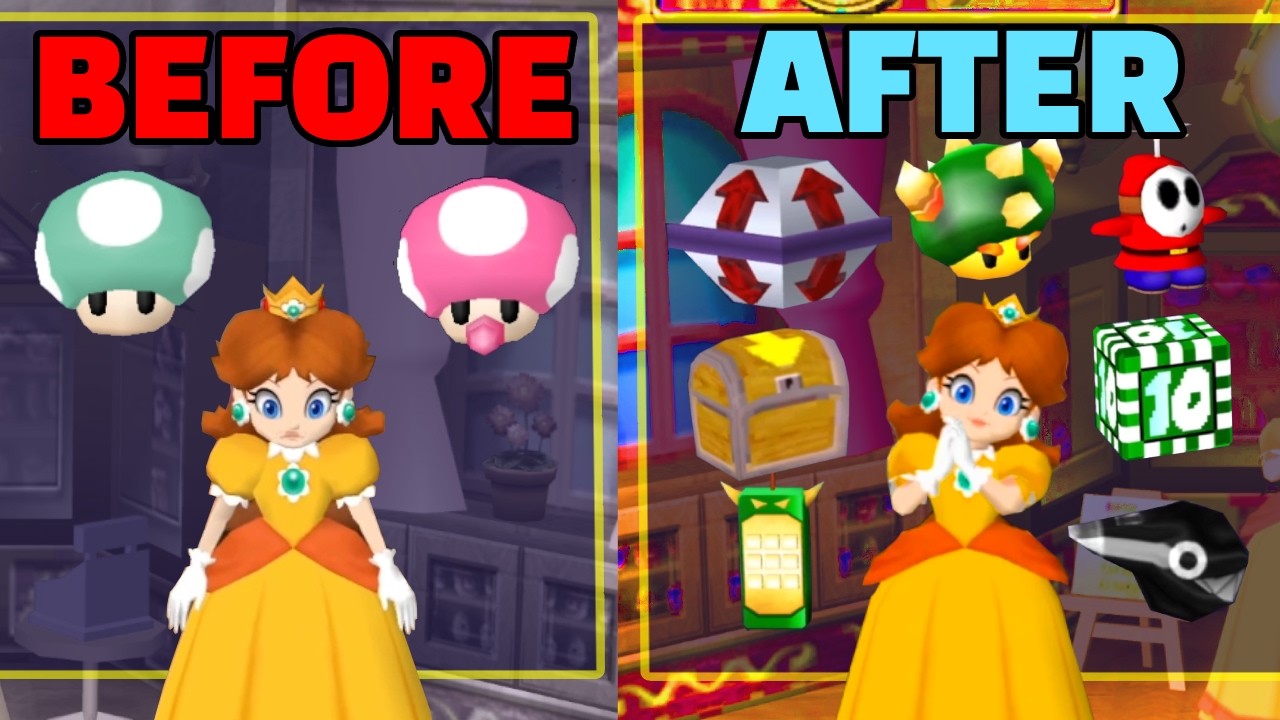 Mario Party but we added TOO MANY ITEMS