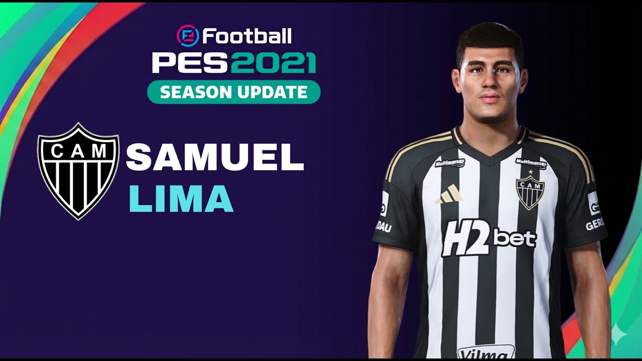 Como criar o zagueiro Samuel Lima do Atlético MG no PES 21