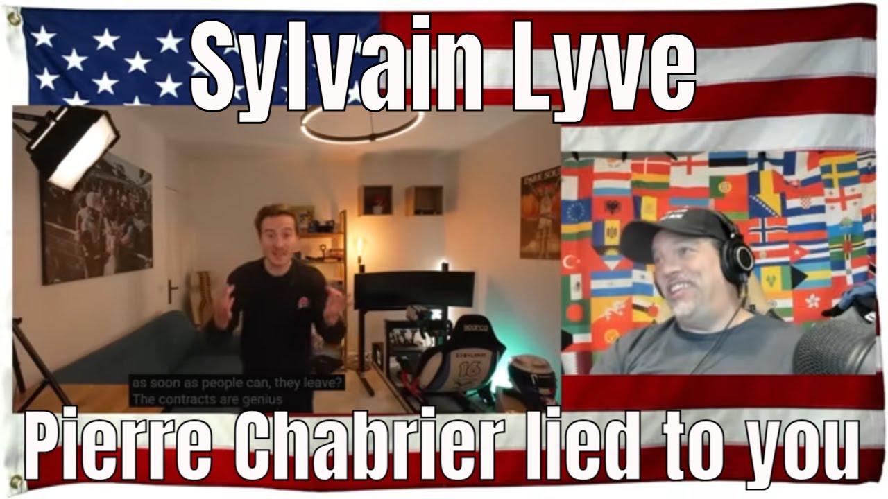 Sylvain Lyve - Pierre Chabrier lied to you. (and happy new year) - REACTION