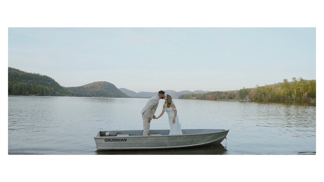 Romantic Adirondacks Wedding at Jimbo’s Point | Valerie & Jonathyn