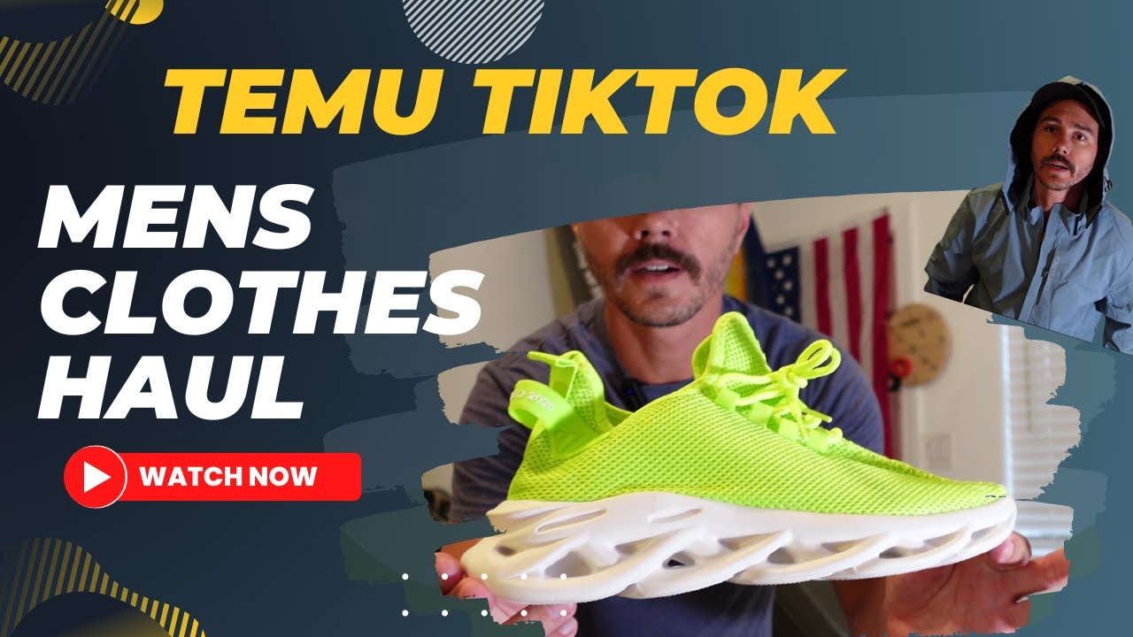 Mens Clothes! Tiktok Temu Haul!!! Legit or Sh#$?