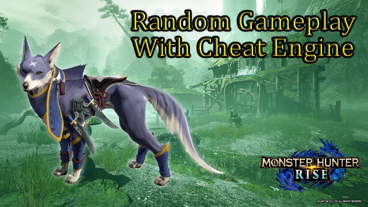 Monster Hunter Rise 💠 Random Gameplay With Cheat Engine