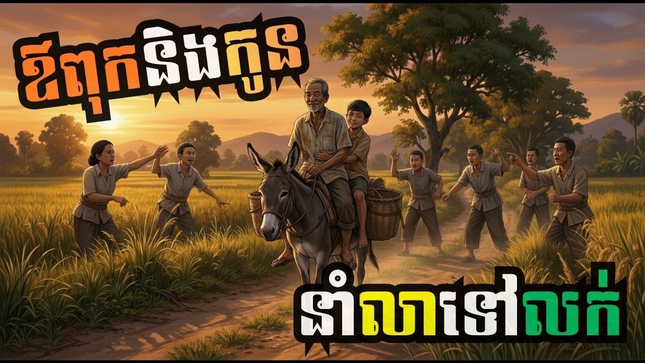 រឿងឳពុកនិងកូននាំលាទៅលក់
