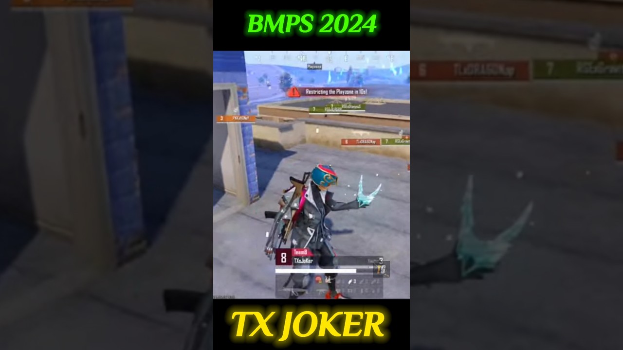 TX JOKER EMOTE IN BMPS GRAND FINAL LAST MATCH // CHAMPION 🏆 WALA VIBES #txjoker #bmpsfinal #bmps2024