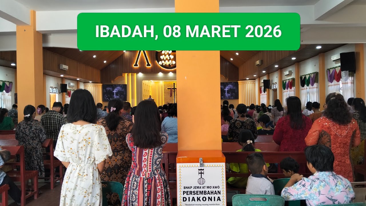 IBADAH 08 MARET 2026 || Nats Khotbah I TAWARIKH 22:14-19