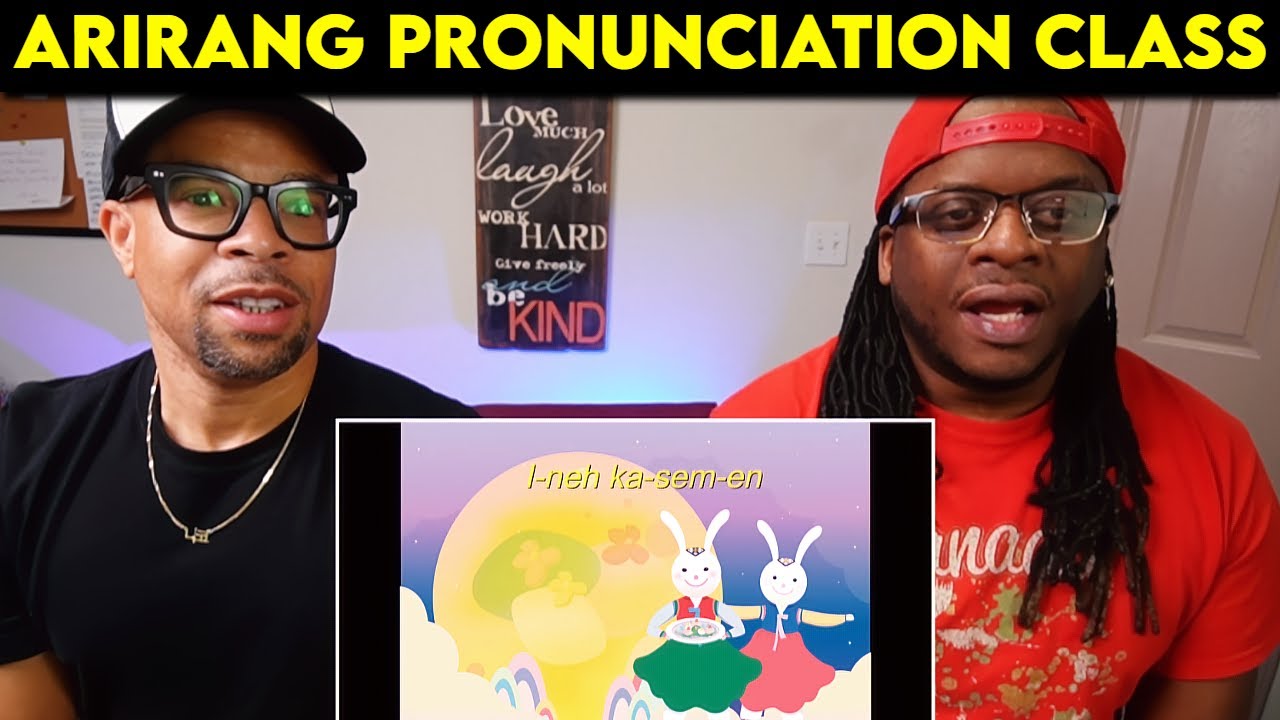 ARIRANG Pronunciation Class ~ GO!