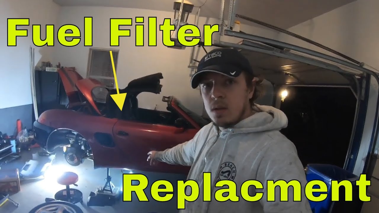 How to change fuel filter in 986 Boxster